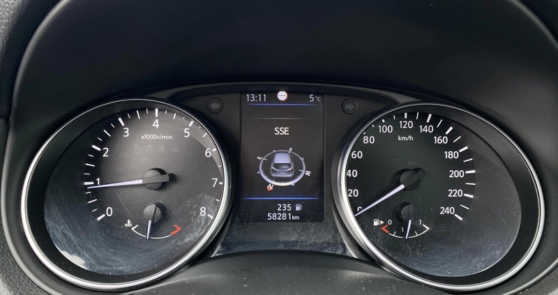 Nissan Qashqai cena 92900 przebieg: 58280, rok produkcji 2020 z Grójec małe 301